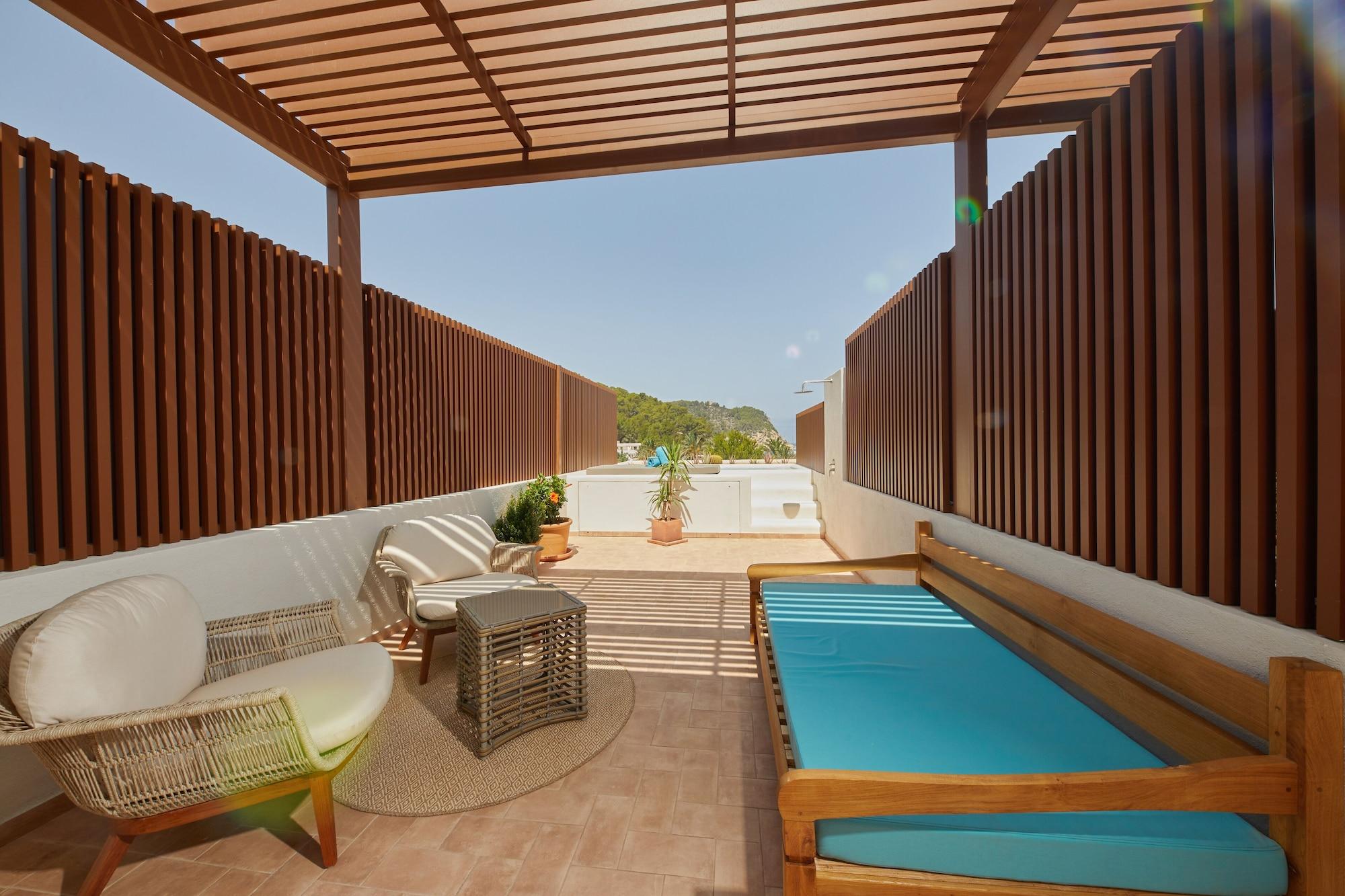 Cala San Miguel Ibiza Resort, Adults Only, Curio Collection By Hilton Port de Sant Miguel المظهر الخارجي الصورة Rooftop